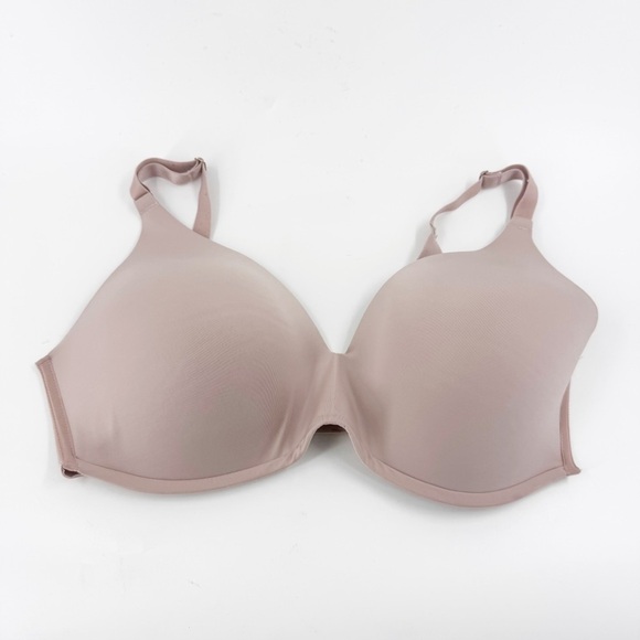✅ SOMA VANISHING BACK 360 WIRELESS SIZE 38DD IN DUSTY PINK - Picture 1 of 6